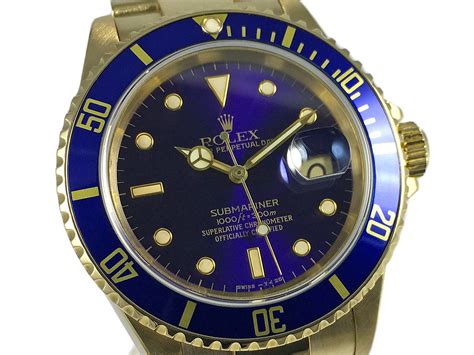 Rolex submariner oro amarillo